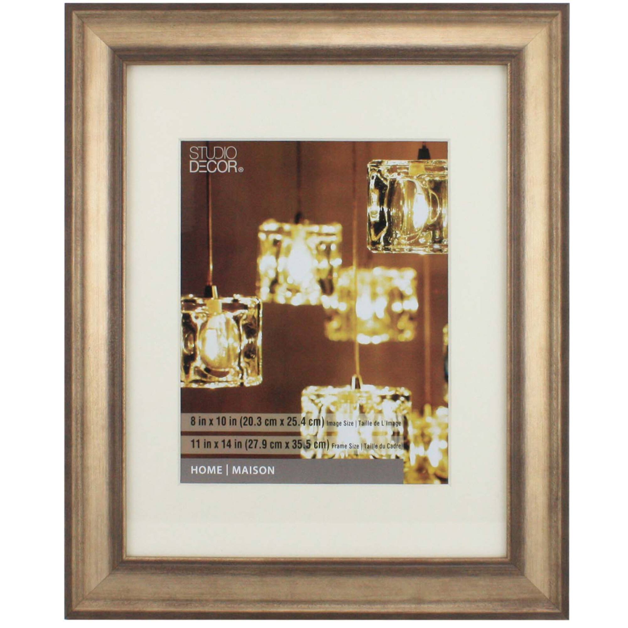 11" x 14" Rustic Bronze Frame with Mat, Home by Studio Décor®